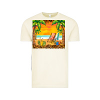 Vintage Arctic sunset beach Vintage Tee - BarkalooDesign