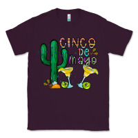 Plum cinco de mayo cactus Classic Tee - CowhideDigitalArt