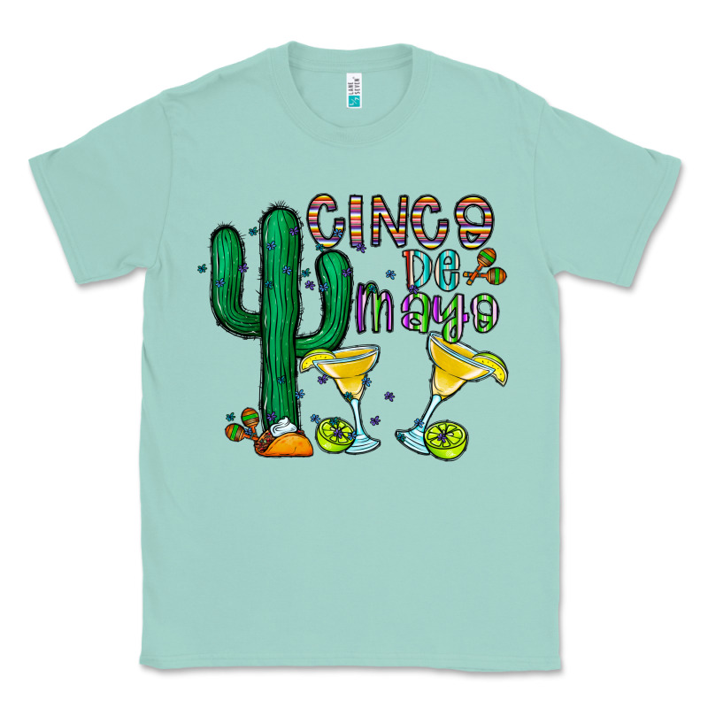 Cinco De Mayo Cactus Classic Tee by CowhideDigitalArt | Teevron