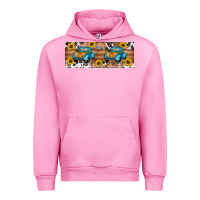 Fuchsia Pink Fall truck Urban Hoodie - Artiststas