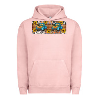 Pigment Salmon Fall truck Urban Hoodie - Artiststas