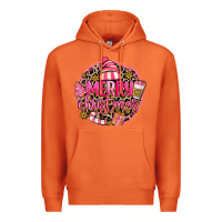 Carrot pink merry christmas Premium Hoodie - MaliasSmallBusiness