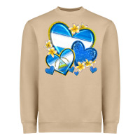 Mushroom nicaragua hearts Heavyweight Sweatshirt - texasbilliewilder