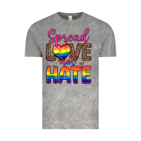 Cloud Rock spread love not hate Vintage Tee - Zillion Design Studio