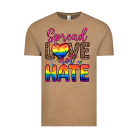 Vintage Coffee spread love not hate Vintage Tee - Zillion Design Studio