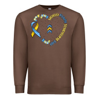 Chestnut world down syndrome day Premium Sweatshirt - MaliasSmallBusiness