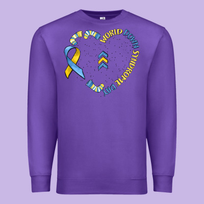 World Down Syndrome Day Premium Sweatshirt Designed By Maliassmallbusiness