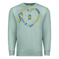 Seafoam world down syndrome day Premium Sweatshirt - MaliasSmallBusiness
