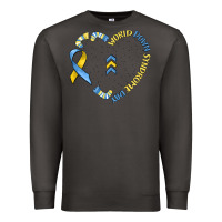 Smoke world down syndrome day Premium Sweatshirt - MaliasSmallBusiness