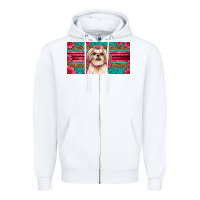 White Western Shih Tzu License Plate Design Zipper Hoodie - JahusDesignShop