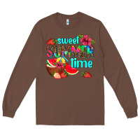 Chestnut sweet summer time Long Sleeve Tee - AdoDesignShop
