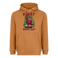 Meerkat merry clucking christmas rooster Heavyweight Hoodie - BarkalooDesign