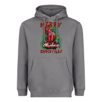 Storm merry clucking christmas rooster Heavyweight Hoodie - BarkalooDesign