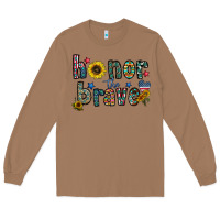 Toasted Coconut honor the brave Long Sleeve Tee - CowhideDigitalArt