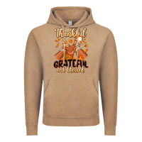 Vintage Coffee Thankful grateful and Blessed black baby girl Vintage Hoodie - RanaPortraitStore
