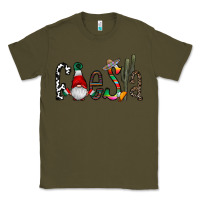 Army Green fiesta Classic Tee - CowhideDigitalArt
