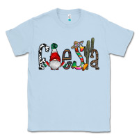 Dusty Blue fiesta Classic Tee - CowhideDigitalArt