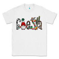 White fiesta Classic Tee - CowhideDigitalArt