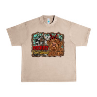 French Oak merry christmas highland cow Urban Heavy Tee - RanaPortraitStore