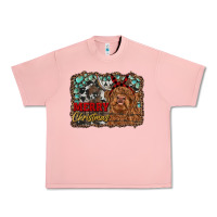 Salmon merry christmas highland cow Urban Heavy Tee - RanaPortraitStore