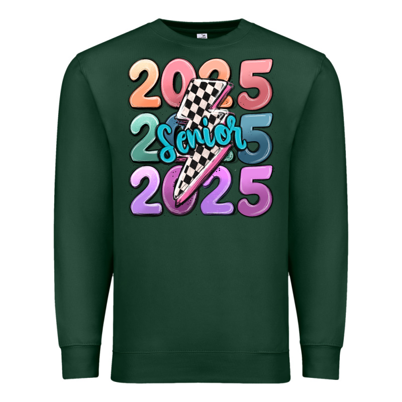 2025 Senior Premium Sweatshirt by MaliasSmallBusiness | Teevron