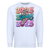 White 2025 senior Premium Sweatshirt - MaliasSmallBusiness