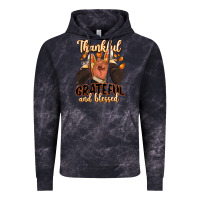 Cloud Black Thankful grateful and Blessed black man sneakers Vintage Hoodie - RanaPortraitStore