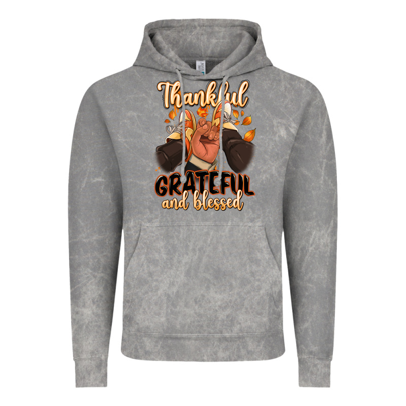 Thankful Grateful And Blessed Black Man Sneakers Vintage Hoodie by RanaPortraitStore | Teevron