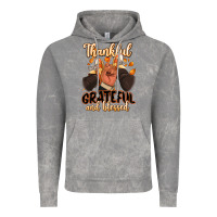 Cloud Rock Thankful grateful and Blessed black man sneakers Vintage Hoodie - RanaPortraitStore