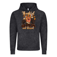 Vintage Black Thankful grateful and Blessed black man sneakers Vintage Hoodie - RanaPortraitStore