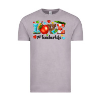 Vintage Zinc love teacher life Vintage Tee - texasbilliewilder