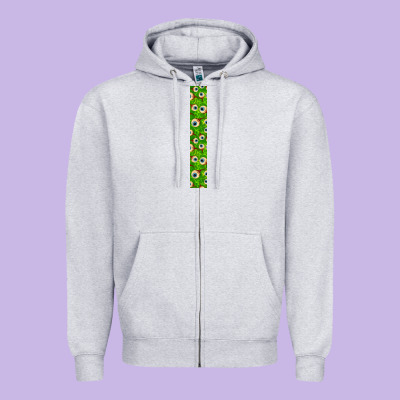 Halloween Key Fob Zipper Hoodie Designed By Bundleandbundleshop