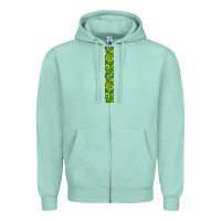Seafoam Halloween Key Fob Zipper Hoodie - BundleAndBundleShop