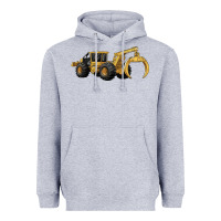 Heather Grey Skidders Heavyweight Hoodie - LillyAllenDesigns