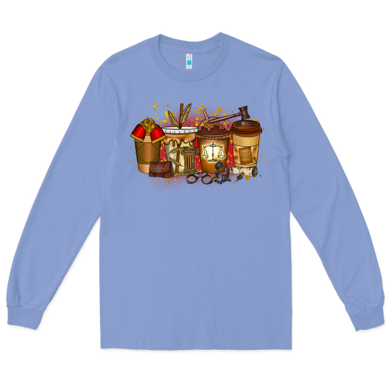 Lawyer Coffee Drink Long Sleeve Tee by RacoonDesign | Teevron