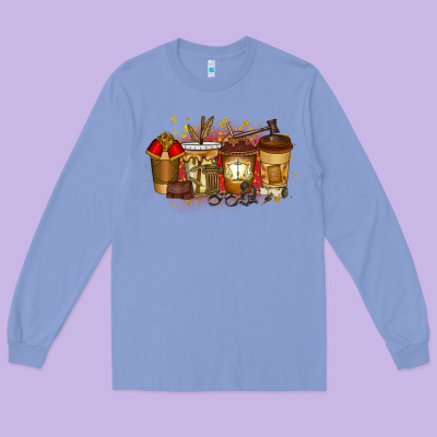 Lawyer Coffee Drink Long Sleeve Tee Designed By Racoondesign