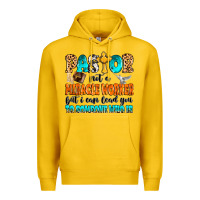 Lemon Pastor not a miracle worker Premium Hoodie - MaliasSmallBusiness