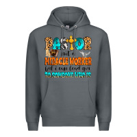 Rock Pastor not a miracle worker Premium Hoodie - MaliasSmallBusiness