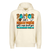 Sandshell Pastor not a miracle worker Premium Hoodie - MaliasSmallBusiness