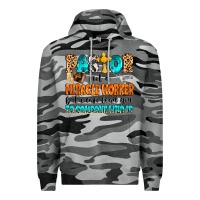 Slate Camo Pastor not a miracle worker Premium Hoodie - MaliasSmallBusiness