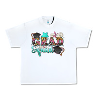 White grad squad Urban Heavy Tee - Zillion Design Studio