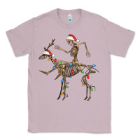 Lilac skeleton deer santa Classic Tee - FaDigitalArtStudio