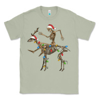 Matcha skeleton deer santa Classic Tee - FaDigitalArtStudio