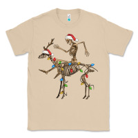Mushroom skeleton deer santa Classic Tee - FaDigitalArtStudio