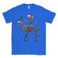 True Royal skeleton deer santa Classic Tee - FaDigitalArtStudio