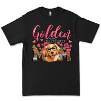 Black golden retriever mom Premium Tee - Artiststas