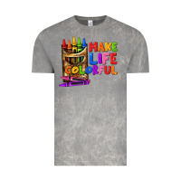 Cloud Rock make life colorful Vintage Tee - texasbilliewilder