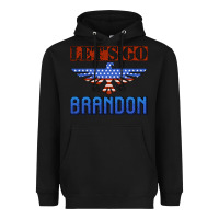 Black let's go brandon thunderbird Heavyweight Hoodie - Jasminsmagicworld