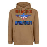 Toasted Coconut let's go brandon thunderbird Heavyweight Hoodie - Jasminsmagicworld