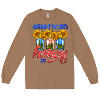 Toasted Coconut american honey sunflower mason jar Long Sleeve Tee - HRA Design Shop